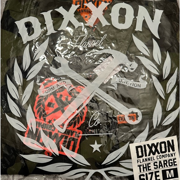 Men's Dixxon flannel "the sarge" size Medium - Picture 1 of 2